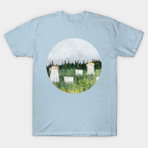 Ghost beekeepers T-Shirt by KatherineBlowerDesigns